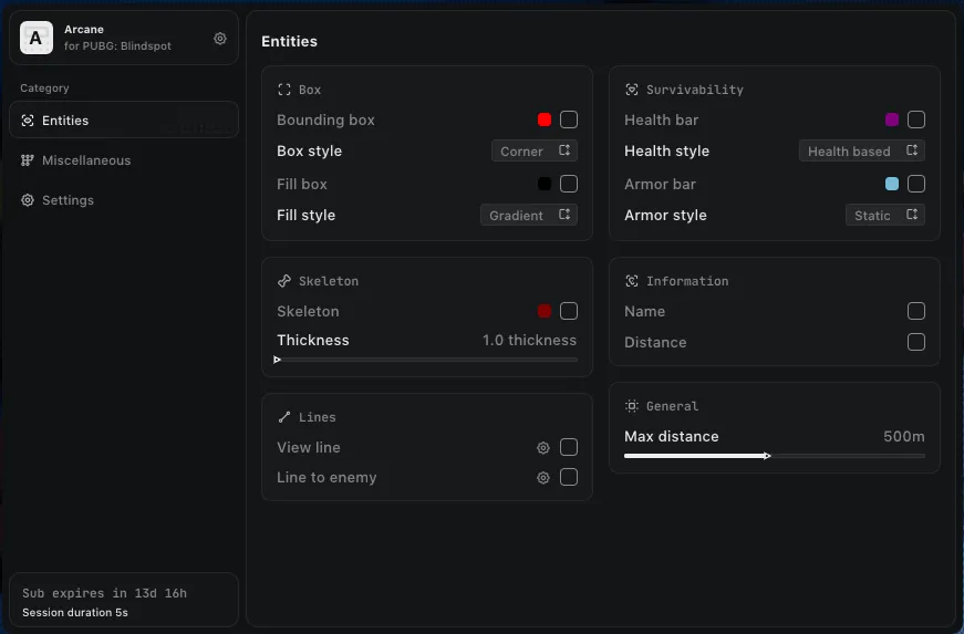 arcane pubg blindspot.gif