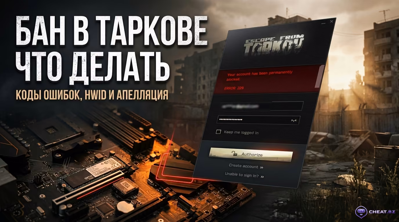 Всё про бан в Таркове (Escape from Tarkov): виды блокировок и как их оспорить