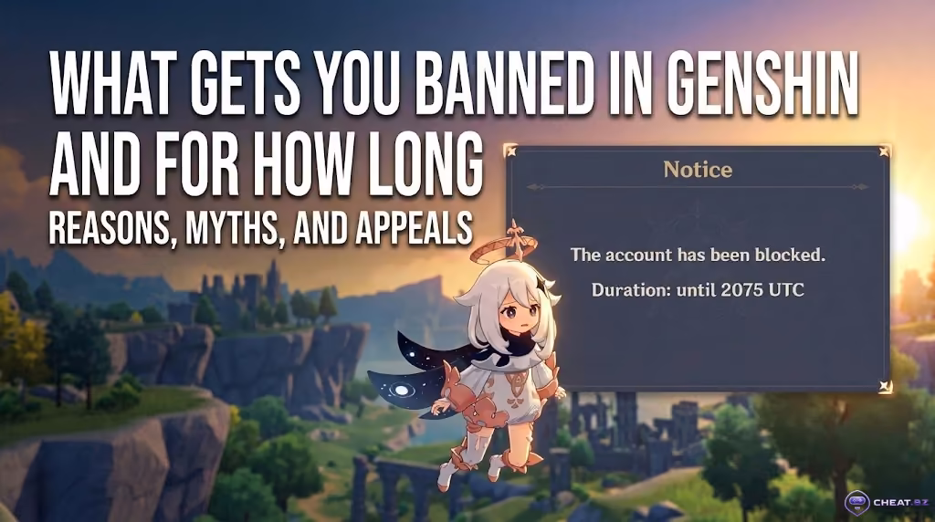 Genshin Impact Bans: Violation Reasons, Durations & Support Appeals (2026)