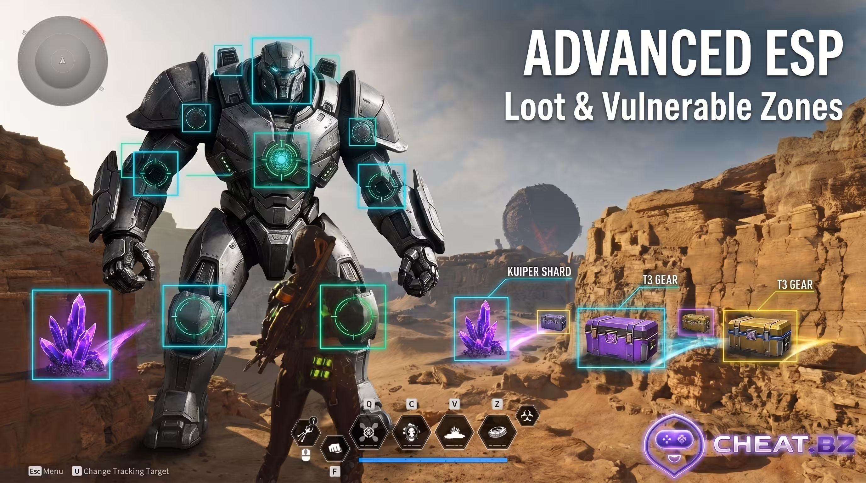 Cheat for The First Descendant ESP loot