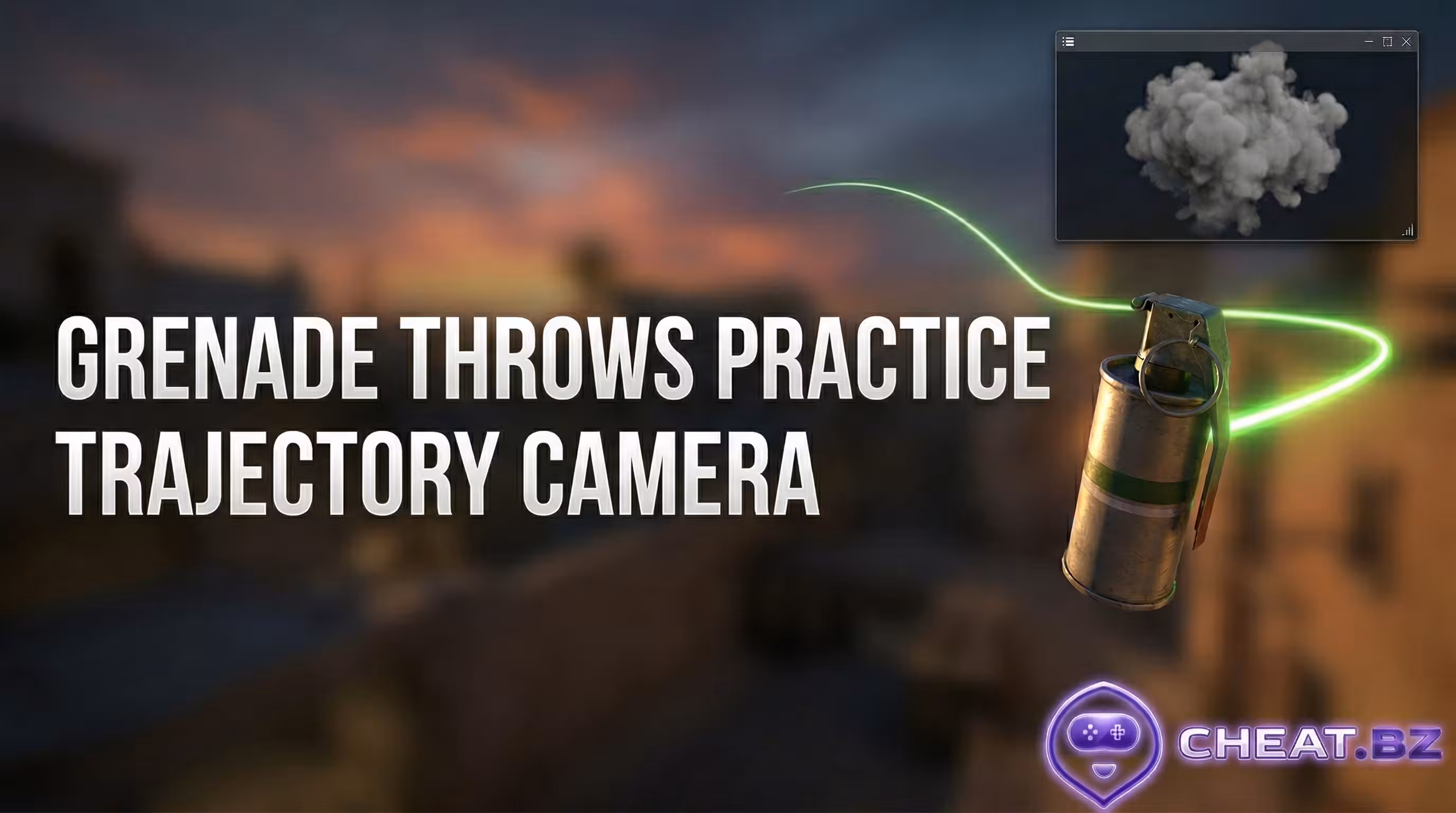 CS2 grenade training commands