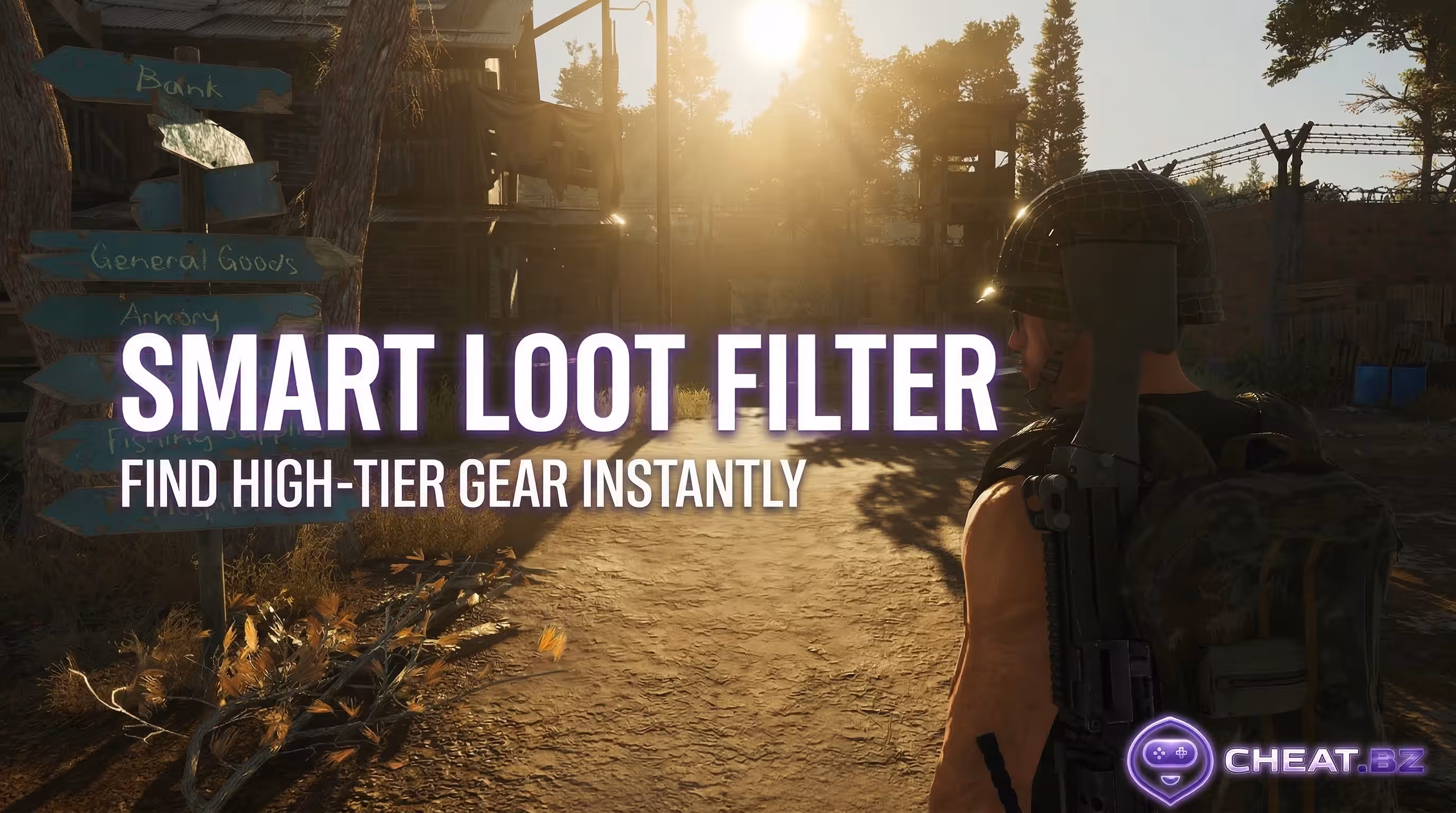 SCUM ESP showing high tier loot and medical supplies