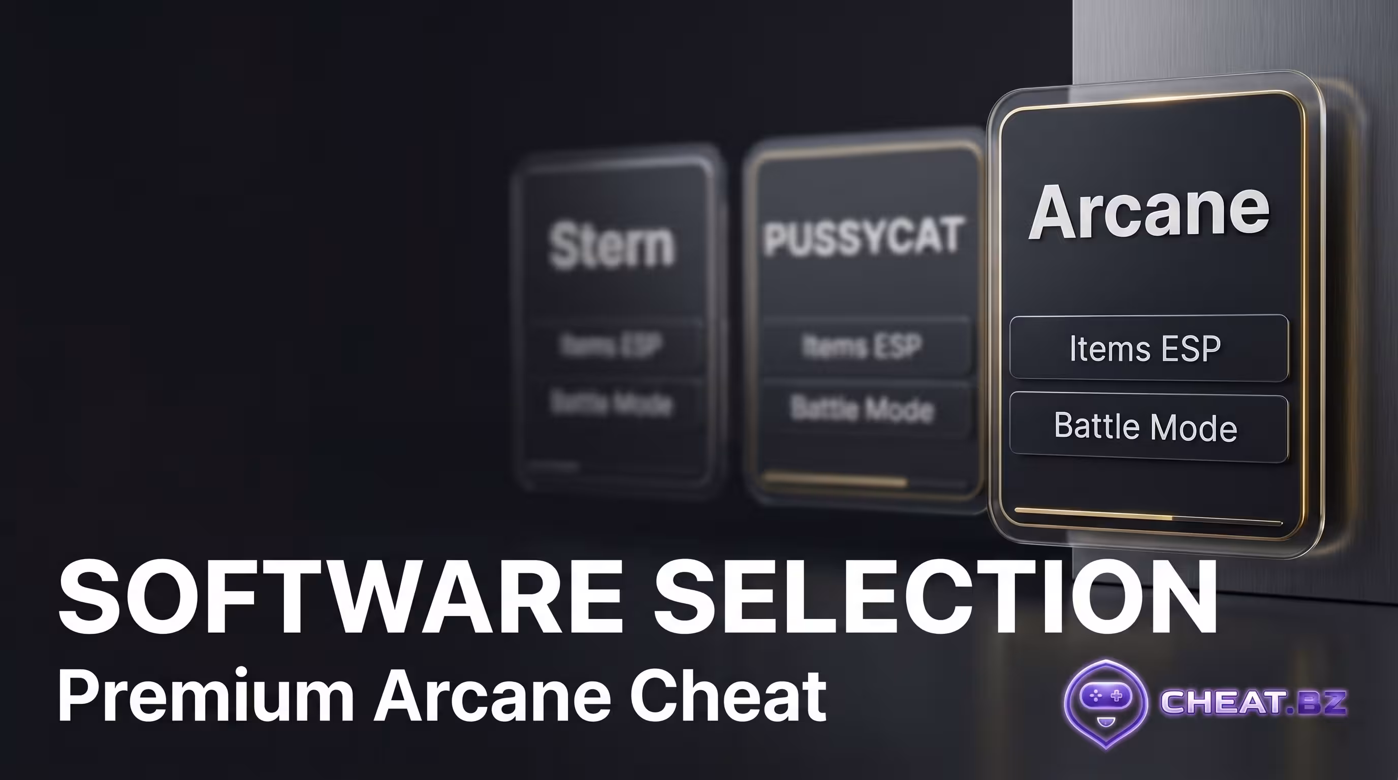 Buy The First Descendant cheats software selection